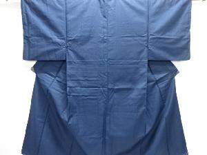 亀甲絣織り出し西陣お召男物着物アンサンブル(キングサイズ)